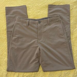 Boys Under Armour Khaki Golf Pants size YL